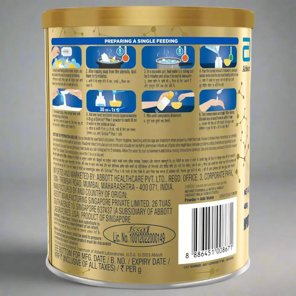 SIMILAC PLUS 400 GM Stage 2 - Feeding Formula