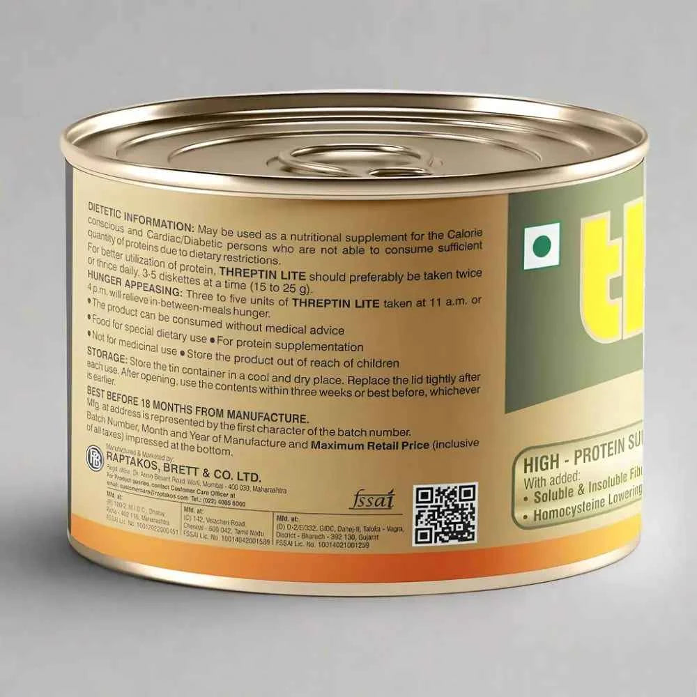 Threptin LITE- Sugarfree Protein Diskettes - 275g
