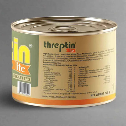 Threptin LITE- Sugarfree Protein Diskettes - 275g