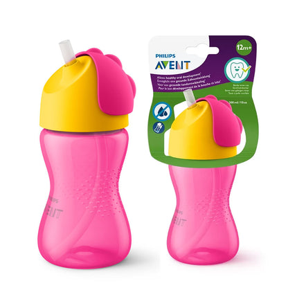 Philips Avent My Bendy Straw Cup 300ml/10oz (12M+) (Assorted) SCF798/00